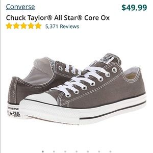 Grey Low-top Converse